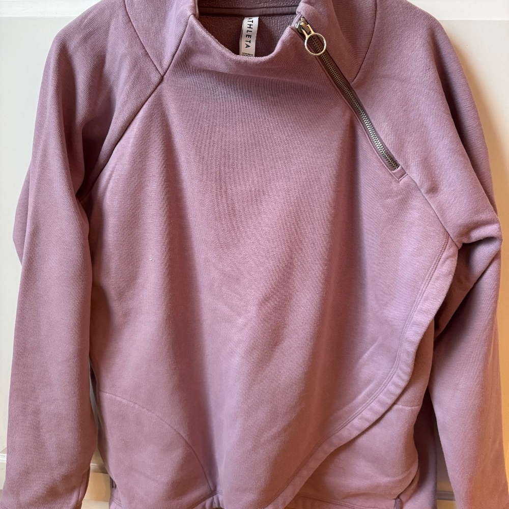 Cozy Karma Wrap Athleta Sweatshirt L